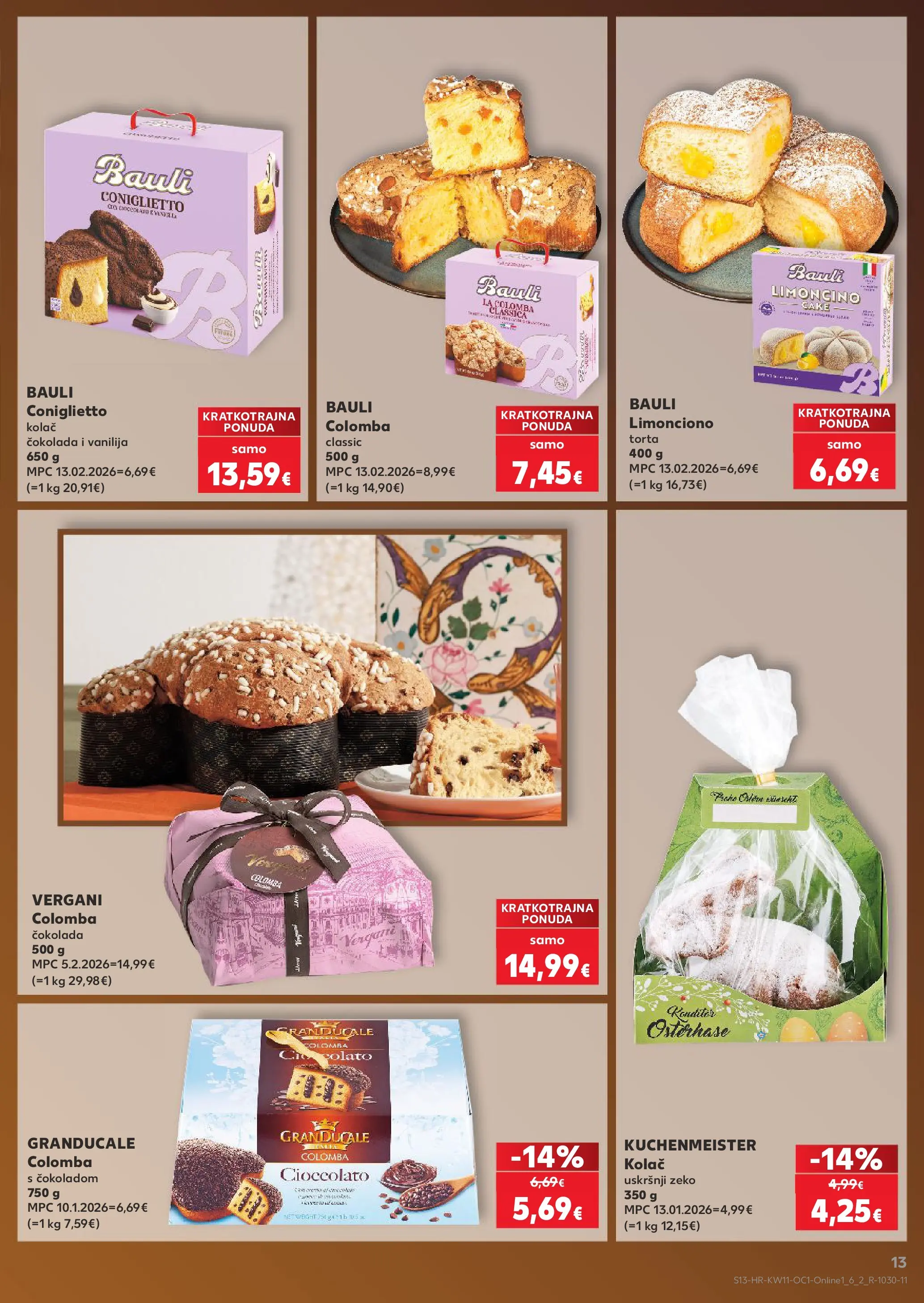Kaufland - Kaufland katalog do 17.03.2026 novi od 10.03.2026 na listanje > letak digitalni | Stranica: 13