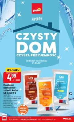 Pogląd oferty "POLOmarket gazetka - Czysty Dom" - ważna od 11.03.2026