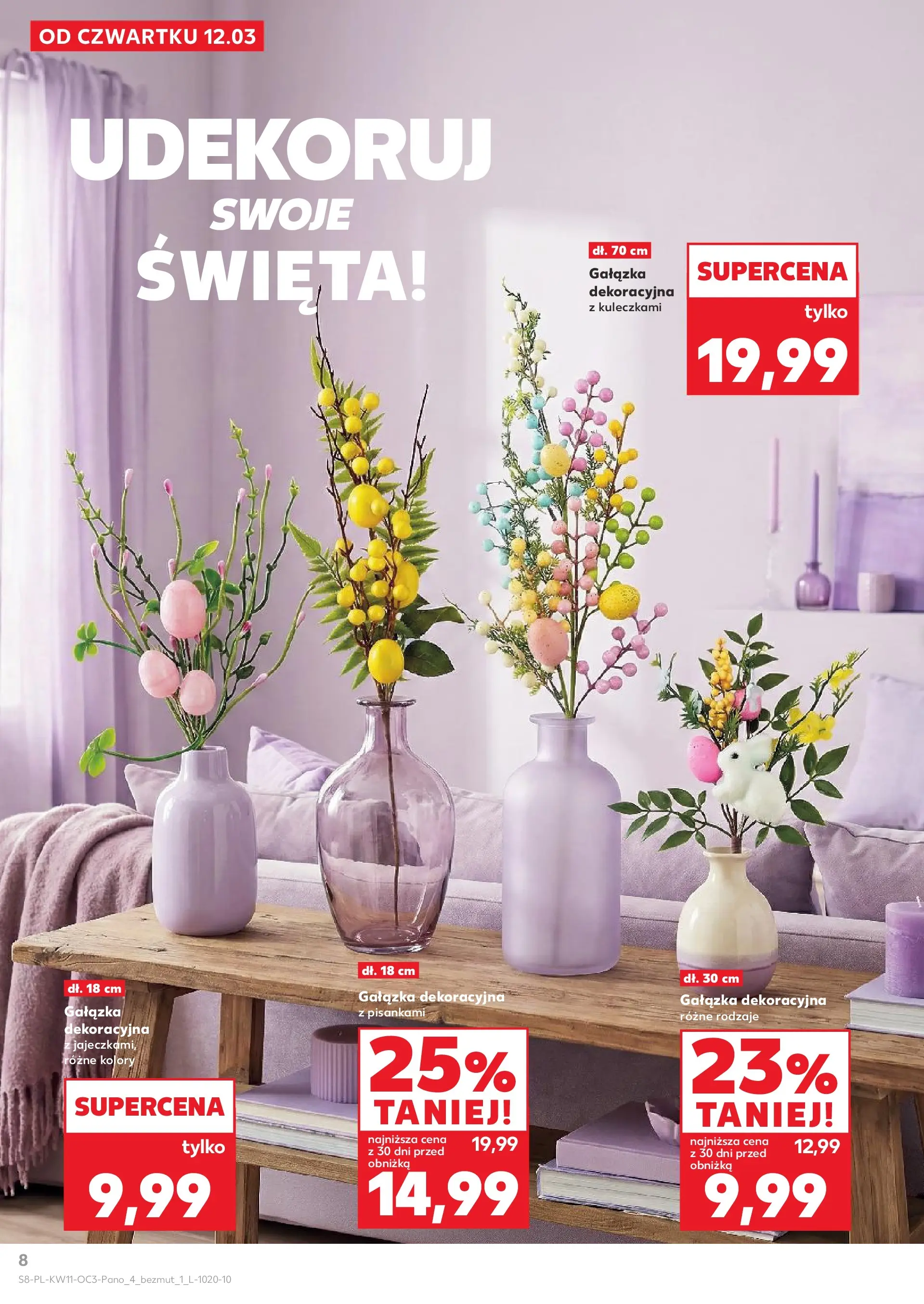 Kaufland gazetka - Dom na Wielkanoc od 12.03.2026 - od jutra PDF | Strona: 8