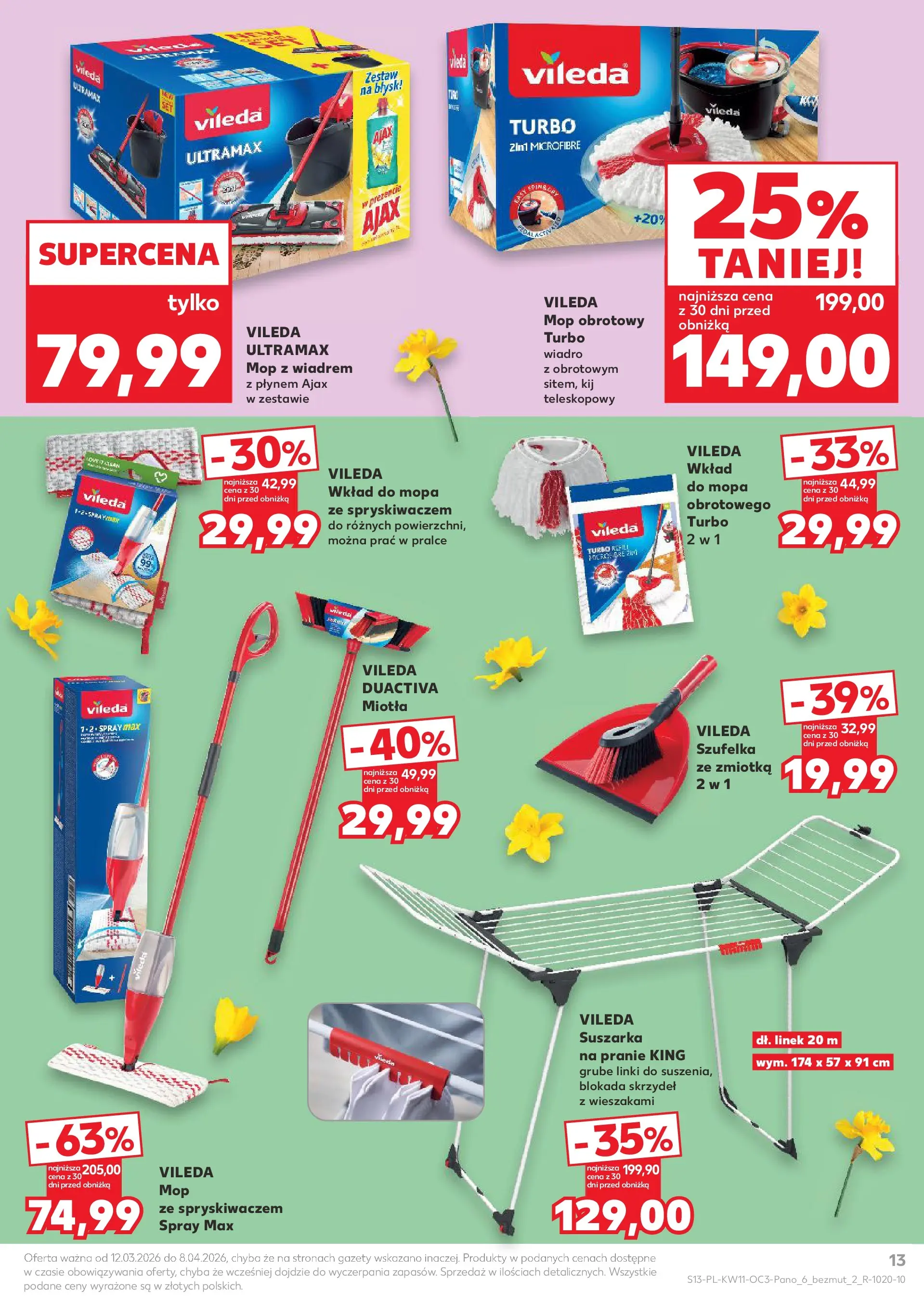 Kaufland gazetka - Dom na Wielkanoc od 12.03.2026 - od jutra PDF | Strona: 13