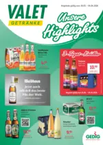 Getr&auml;nke Valet Getr&auml;nke Valet: Angebote - bis 04.04.2026