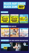 HOFER HOFER: Flugblatt - ab 13.03.2026