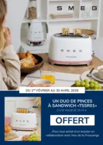 Cuisine Plaisir UN DUO DE PINCES &Agrave; SANDWICH - au 30.04.2026