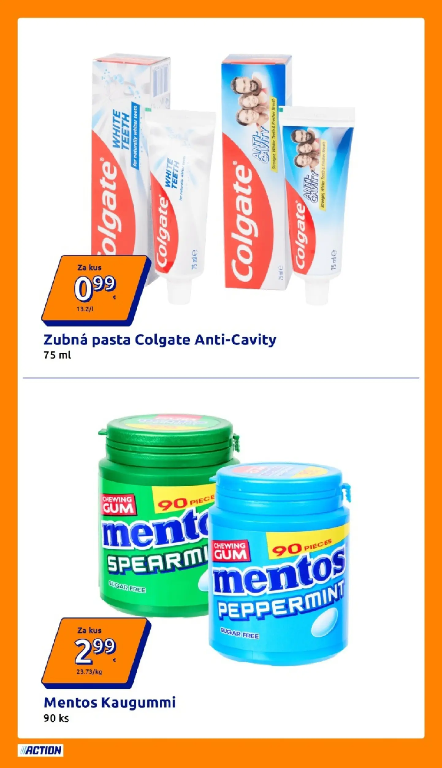 Action leták platný do 17.03.2026 od 11.03.2026 » aktuálna akcia | Strana: 4 | Produkty: Zubná pasta