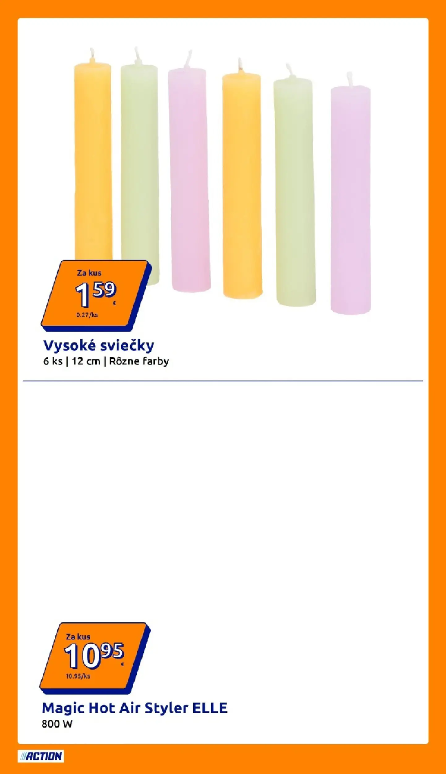 Action leták platný do 17.03.2026 od 11.03.2026 » aktuálna akcia | Strana: 5 | Produkty: Sviečky