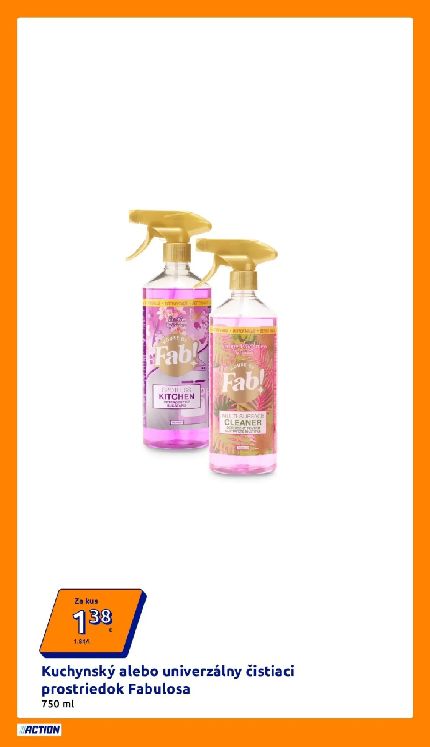 Action leták platný do 17.03.2026 od 11.03.2026 » aktuálna akcia | Strana: 6 | Produkty: Čistiaci prostriedok