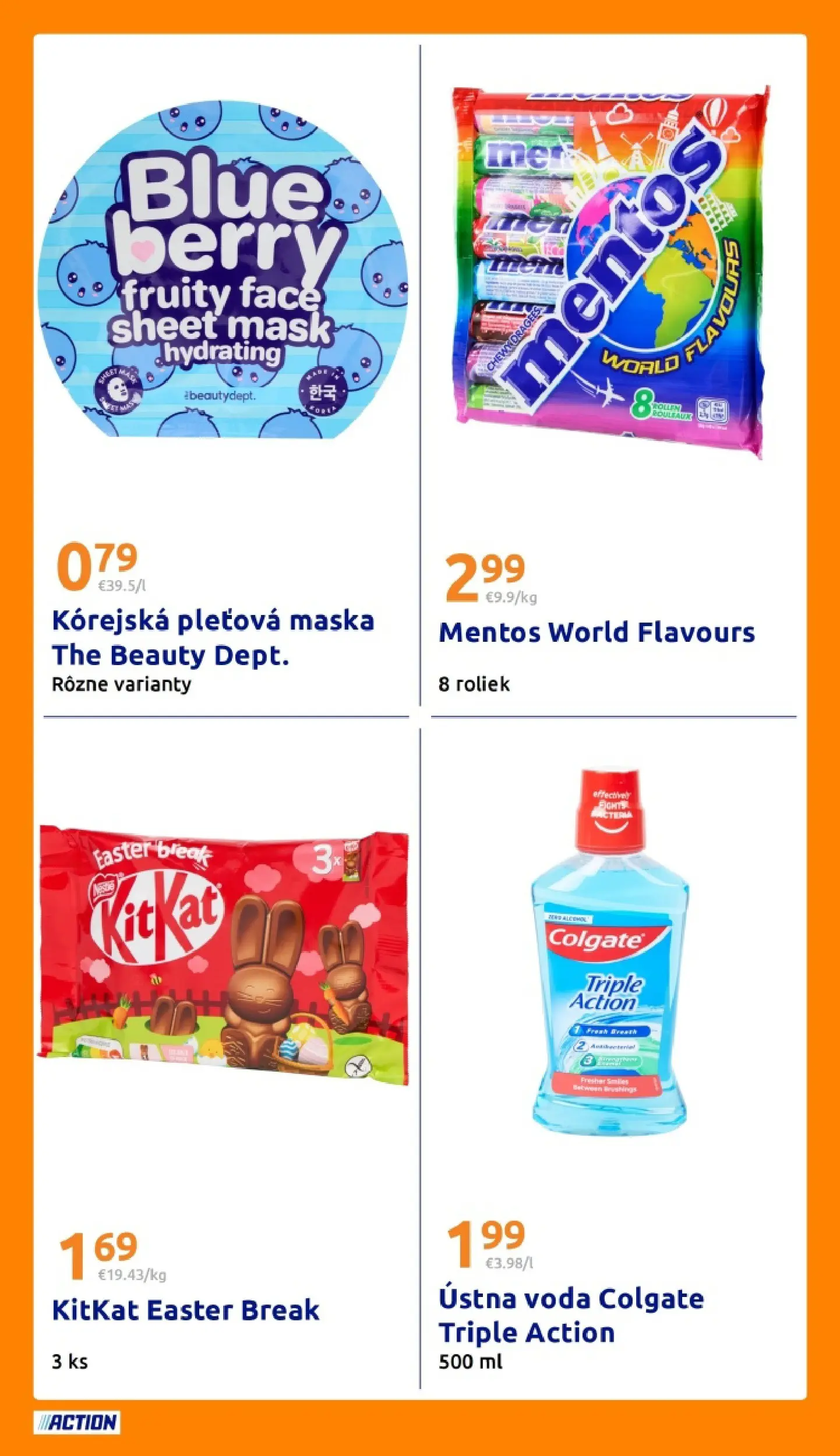 Action leták platný do 17.03.2026 od 11.03.2026 » aktuálna akcia | Strana: 20 | Produkty: Maska, Ústna voda, Voda
