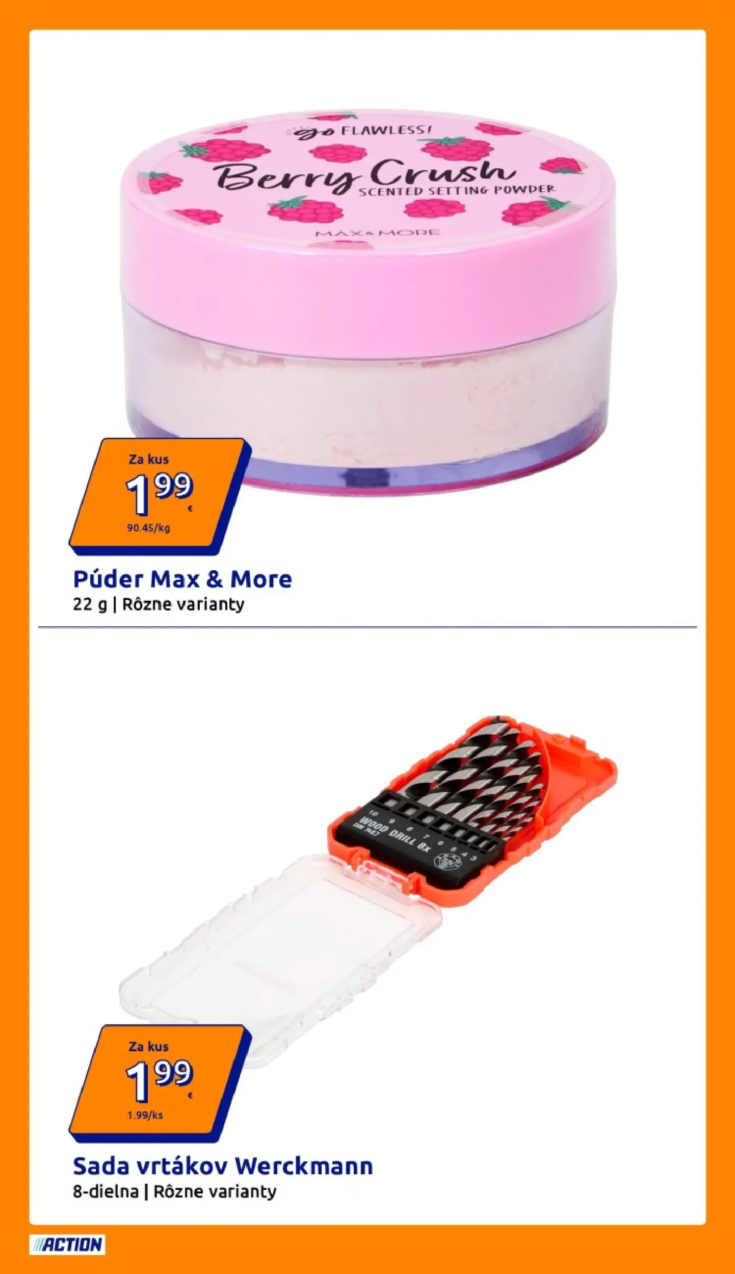 Action leták platný do 17.03.2026 od 11.03.2026 » aktuálna akcia | Strana: 23 | Produkty: Púder