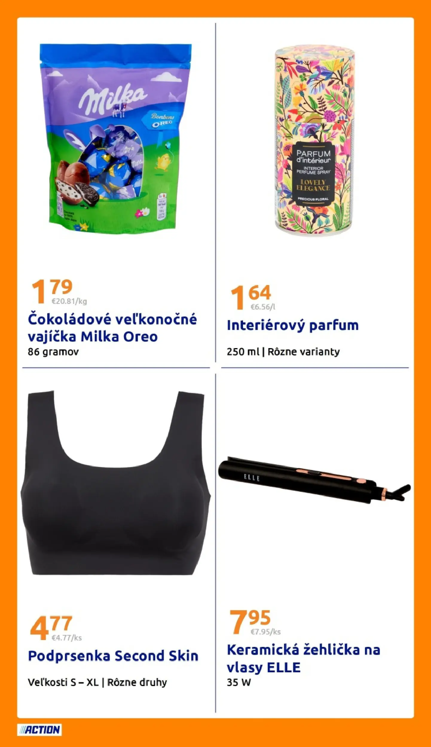 Action leták platný do 17.03.2026 od 11.03.2026 » aktuálna akcia | Strana: 25 | Produkty: Žehlička na vlasy, Žehlička, Milka