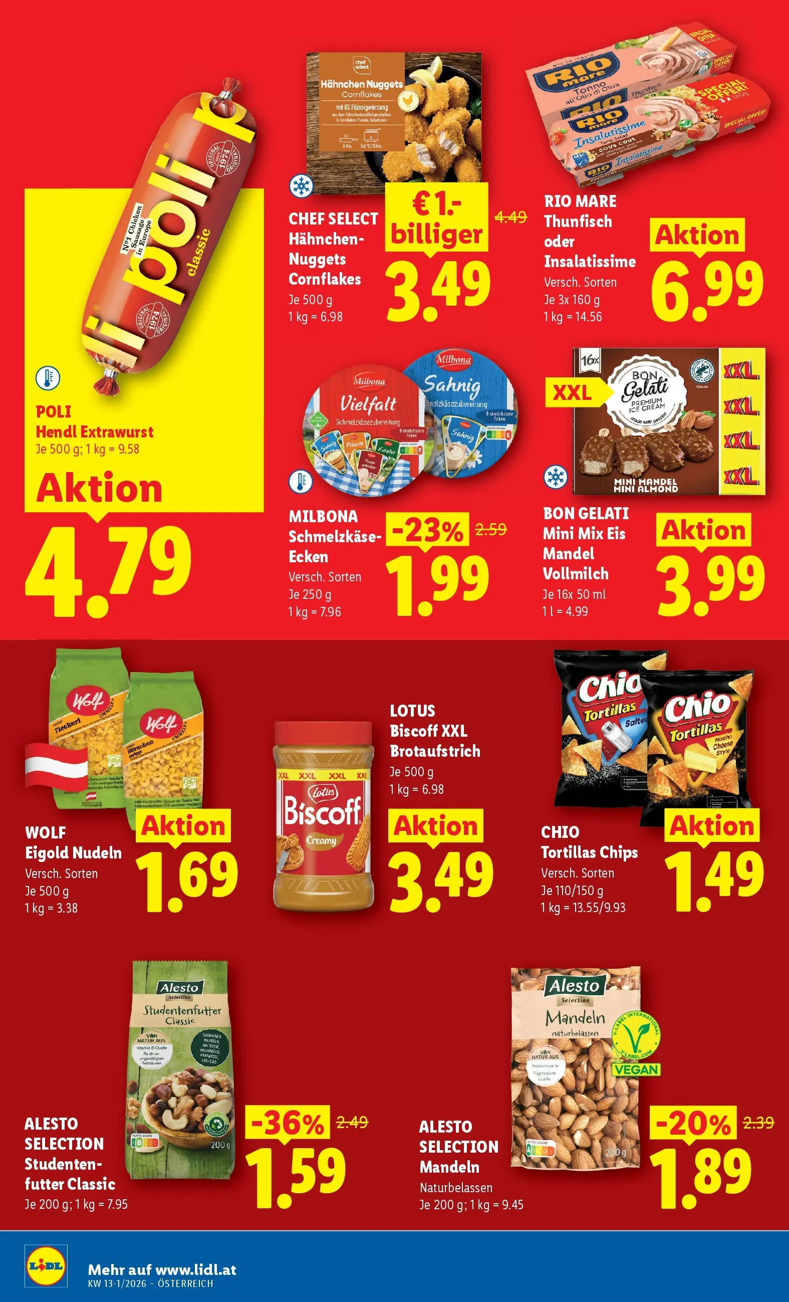 Lidl - Lidl ab 18.03.2026 - Angebote ab donnerstag | Seite: 41 | Produkte: Chips, Eis, Nudeln
