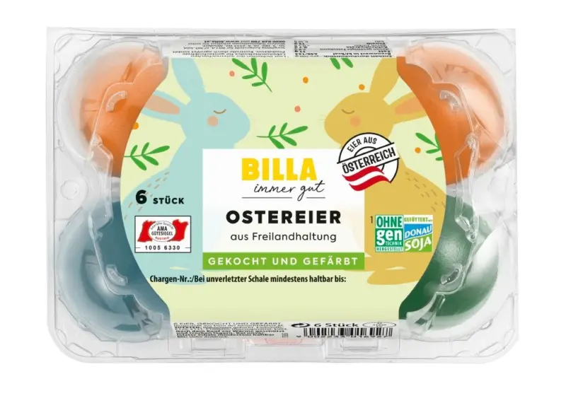 BILLA Ostereier