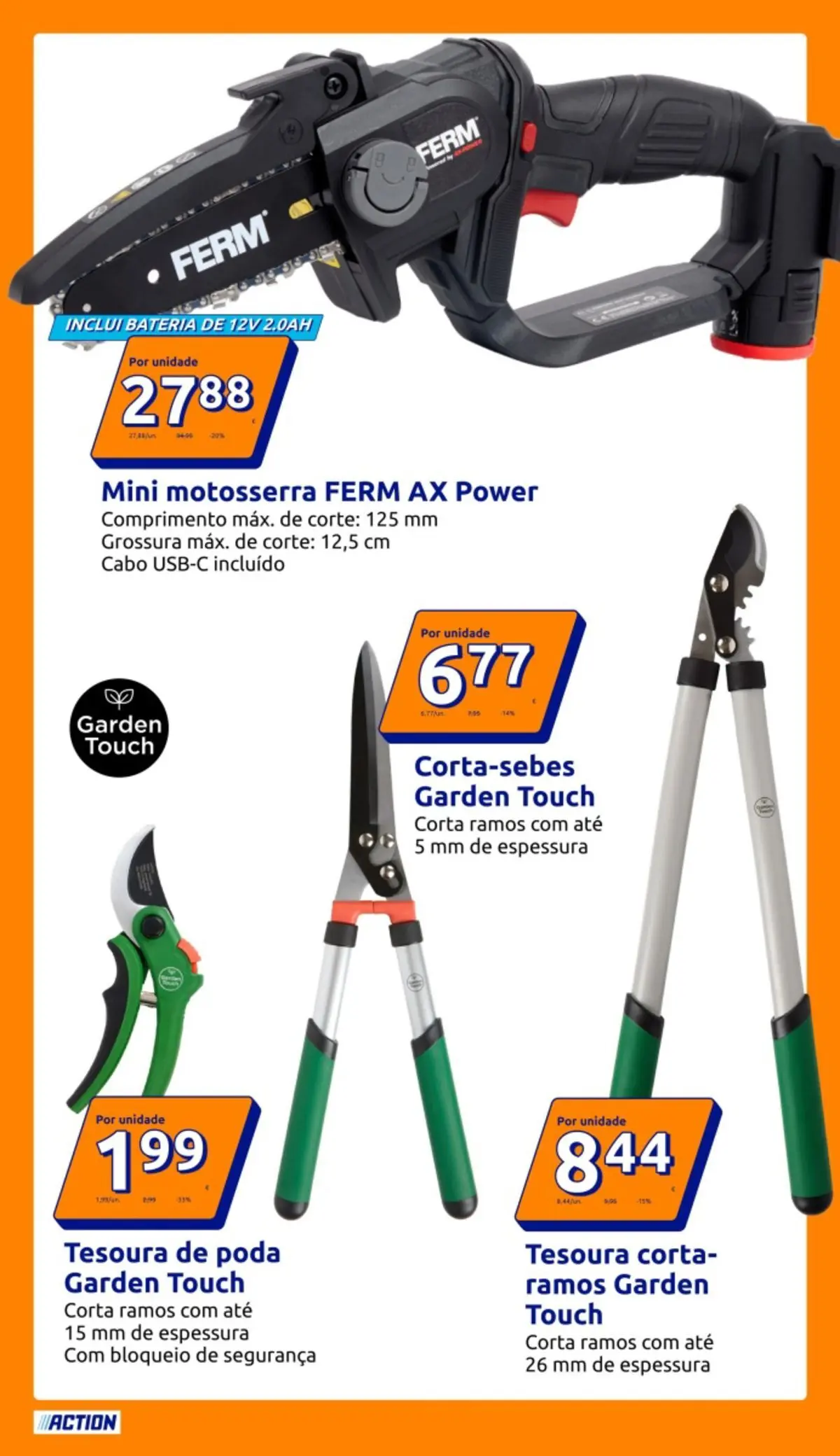 Action folheto » de 11/03/2026 - 17/03/2026 | Página: 16 | Produtos: Cabo, Bateria