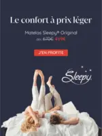Maison de la Literie Matelas Sleepy - au 31.03.2026