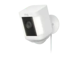 ring Spotlight Cam Plus, &Uuml;berwachungskamera (Anzahl Kameras: 1, f&uuml;r Au&szlig;en, Nachtsichtfunktion, HD, Wei&szlig;)