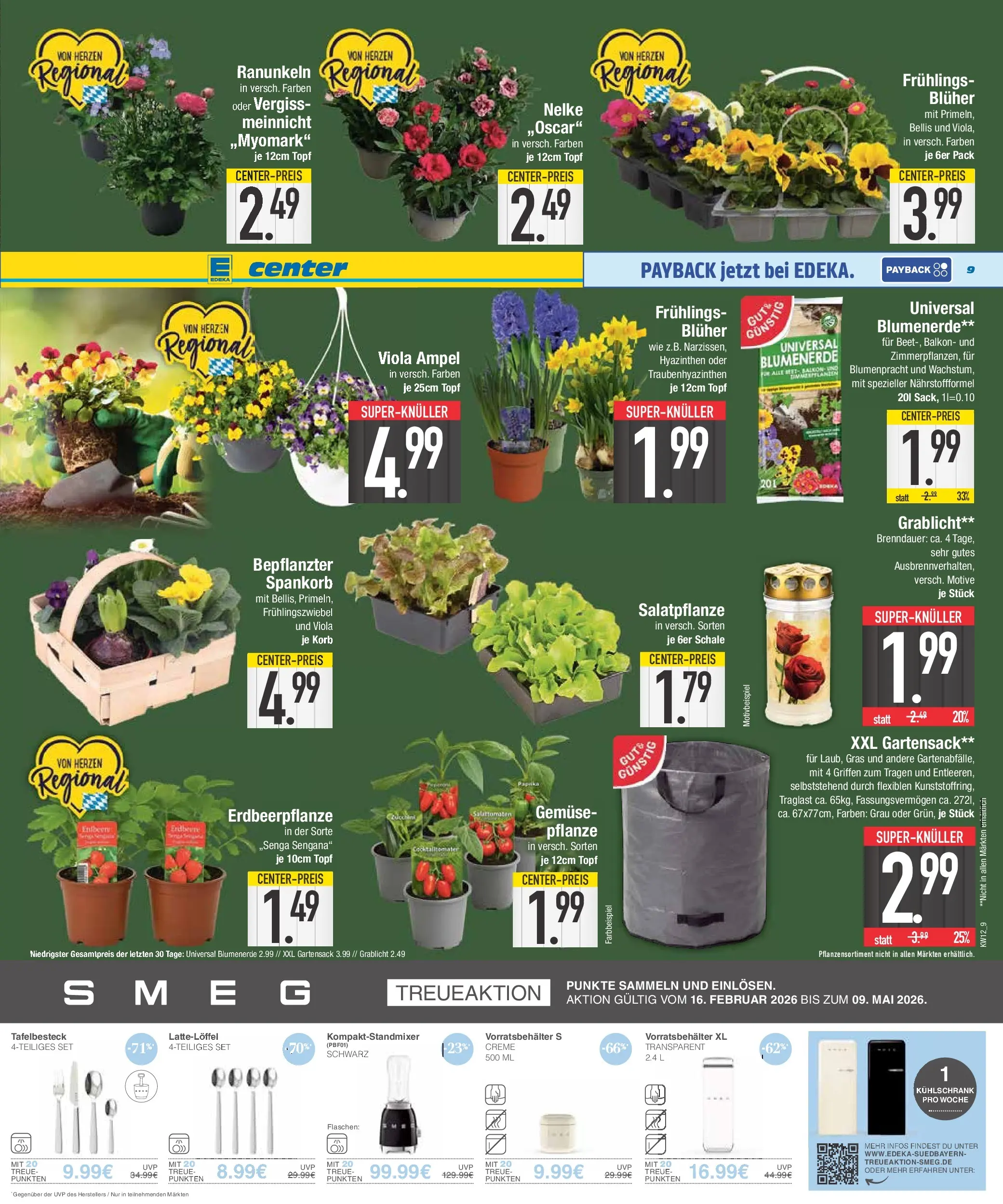 Edeka prospekt Neustadt	 (ab 15.03.2026) » Angebote Online | Seite: 9 | Produkte: Frühlingszwiebel, Korb, Creme, Blumenerde