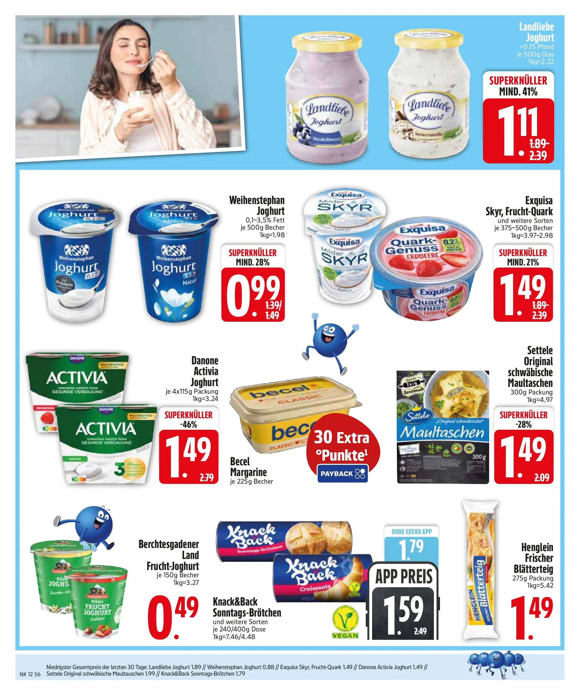 Edeka prospekt Garching	 (ab 15.03.2026) » Angebote Online | Seite: 6 | Produkte: Activia, Danone activia, Fruchtjoghurt, Skyr