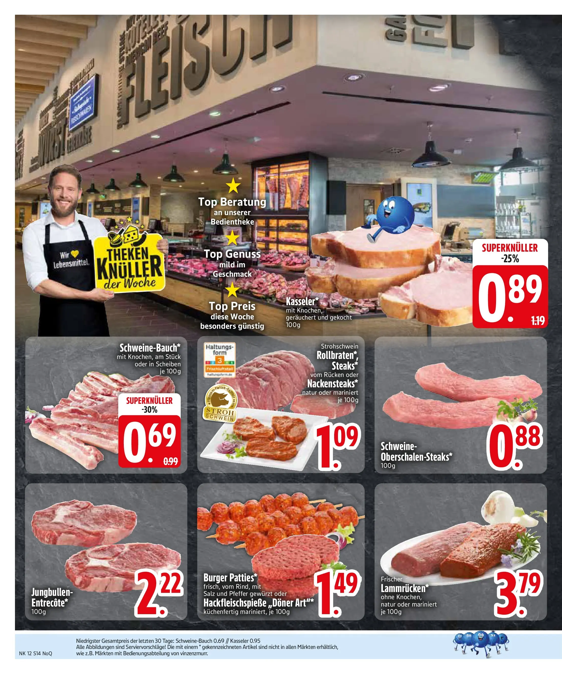 Edeka prospekt Zwiesel	 (ab 16.03.2026) » Angebote Online | Seite: 14 | Produkte: Top, Burger, Salz, Pfeffer