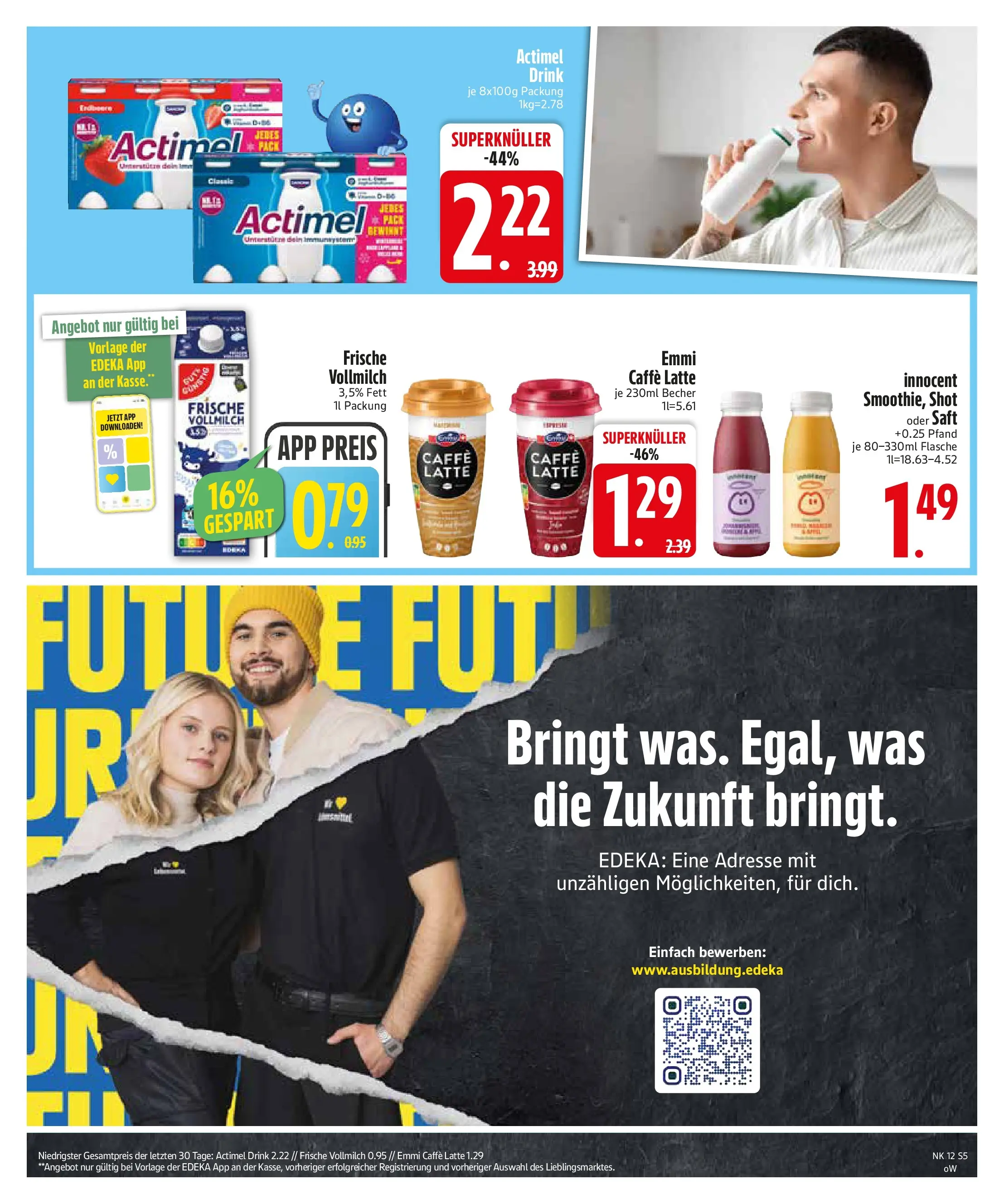 Edeka prospekt Inning/Ammersee	 (ab 15.03.2026) » Angebote Online | Seite: 5 | Produkte: Actimel, Saft