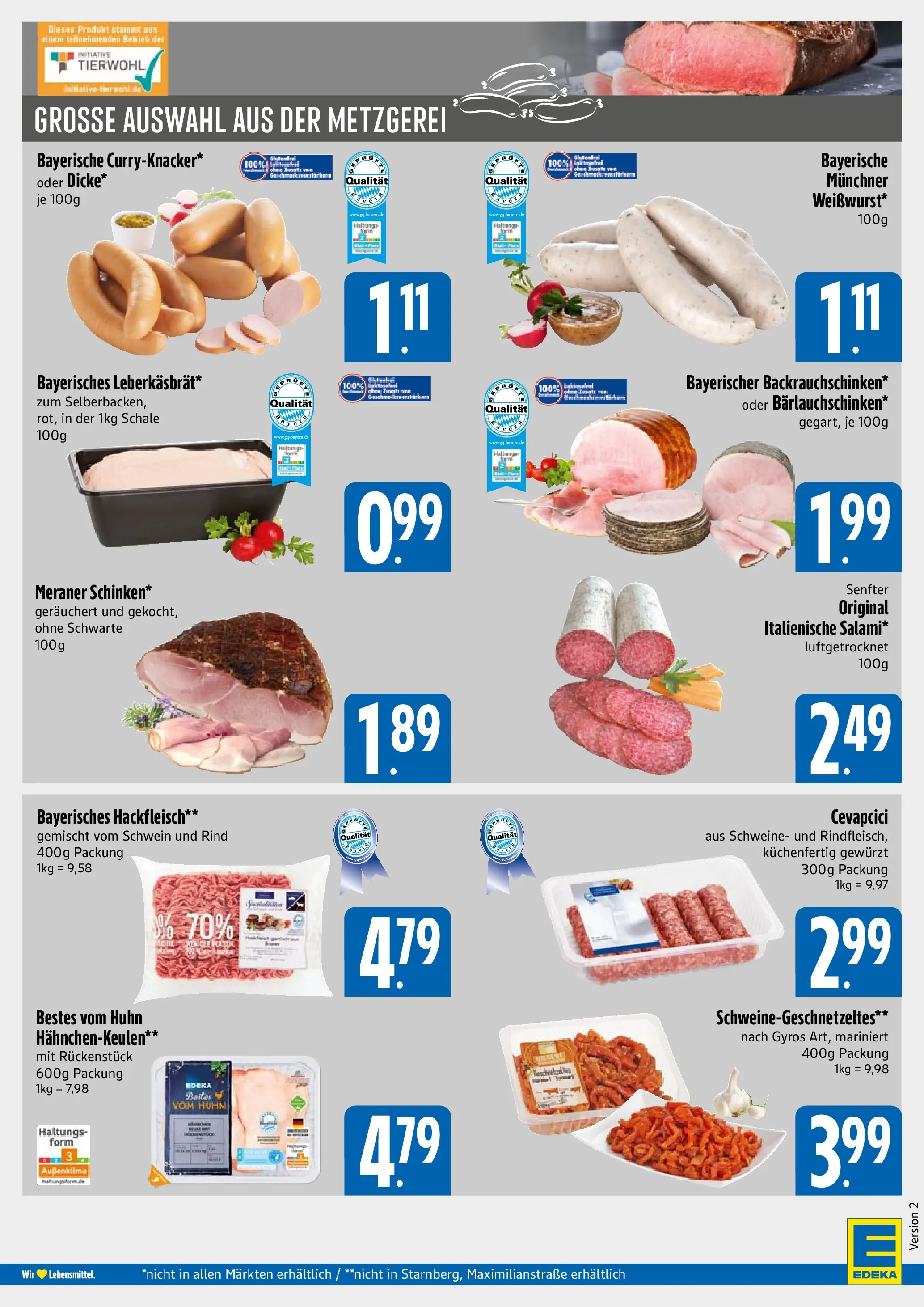 Angebote - E xpress: Wochenangebote (ab 15.03.2026) zum Blättern | Seite: 4 | Produkte: Cevapcici, Gyros, Hackfleisch