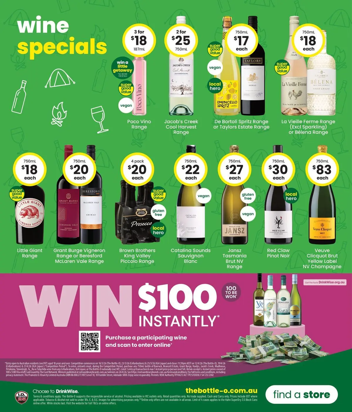 The Bottle-O - Good Value Booze, For The Long Weekend. 16/03 - 15/03/2026 > weekly / monthly specials | Page: 8