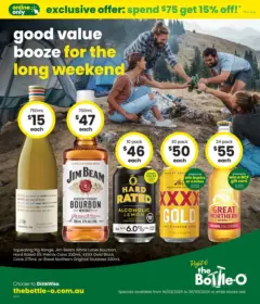 Preview of The Bottle-O catalogue Brisbane, Maryborough - valid from 16.03.2026