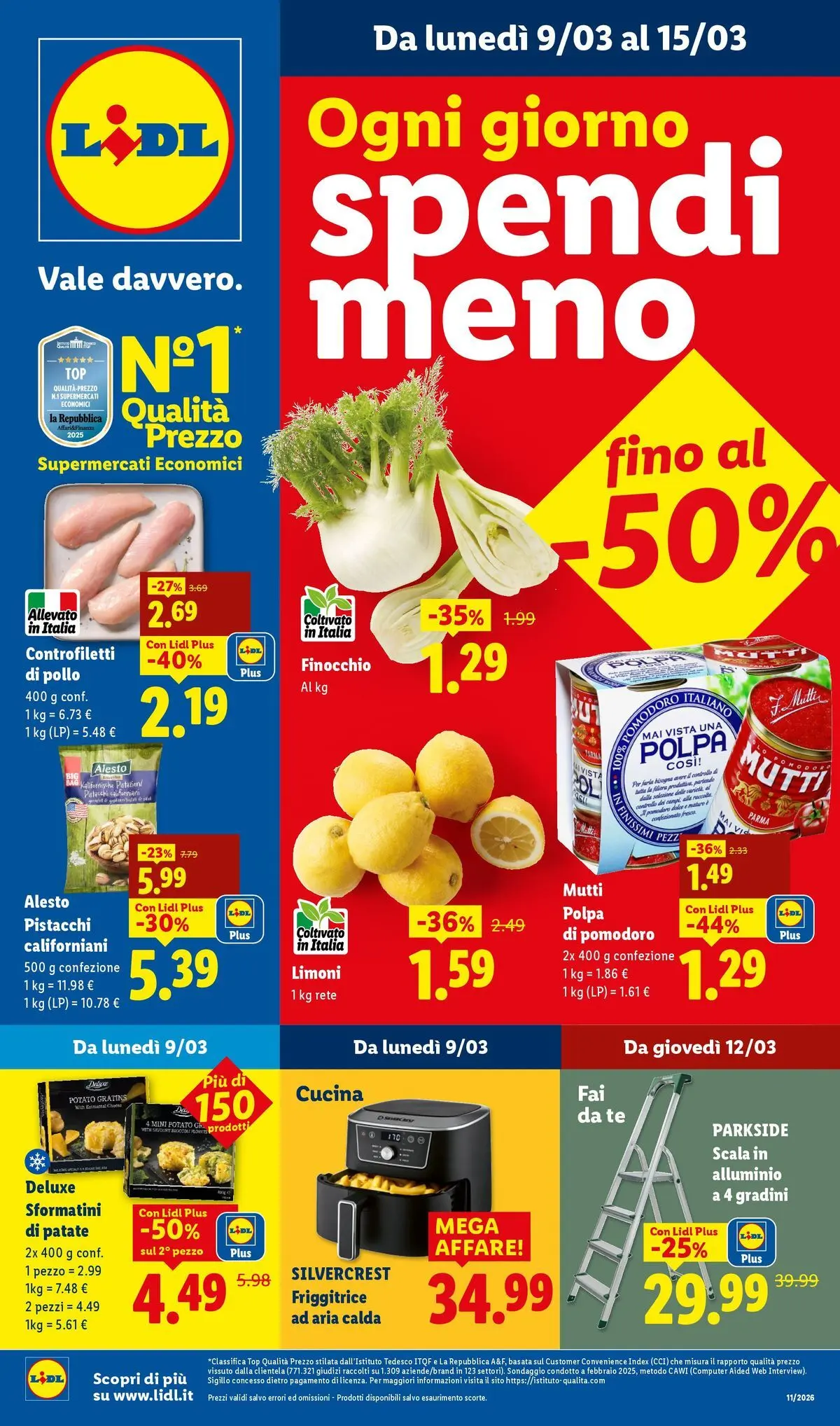 LIDL volantino della prossima settimana dal ﻿08/03/2026﻿ 📣 | Pagina: 1