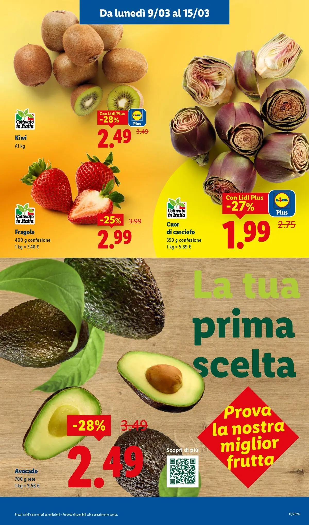 LIDL volantino della prossima settimana dal ﻿08/03/2026﻿ 📣 | Pagina: 11