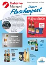 Getr&auml;nke Mangold GmbH Getr&auml;nke Mangold: Angebote - bis 04.04.2026
