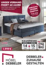 M&ouml;bel Debbeler M&ouml;bel Debbeler - g&uuml;ltig bis 31.03.2026 - bis 18.03.2026