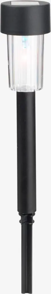 JYSK Lampă solară JAKTFALK Ø6x36 neagră