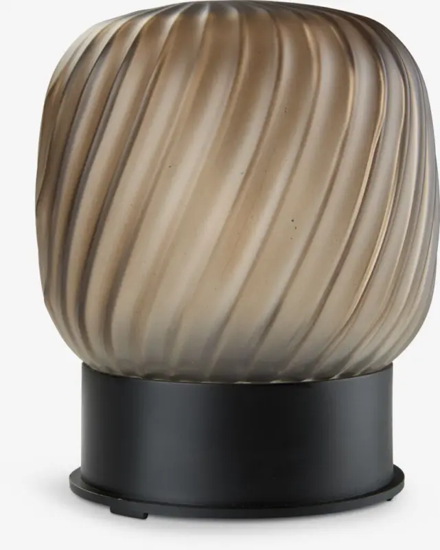 JYSK Lampă cu baterie MEJSE &Oslash;14x17cm maro deschis