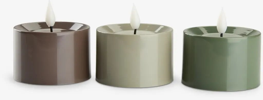 JYSK Lum&acirc;nări LED BYSVALE &Oslash;8x8cm modele variate