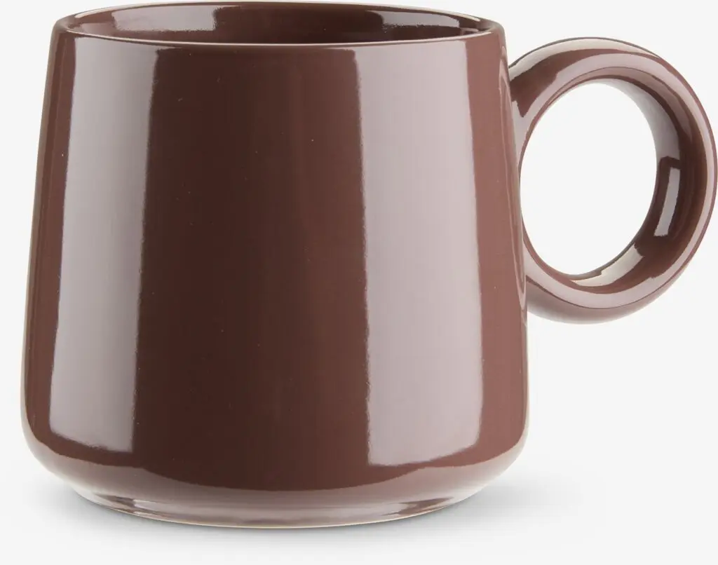 JYSK Cană MELVIN Ø10×9 cm 370 ml maro