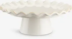 JYSK Suport de tort SUNE &Oslash;28x10cm alb