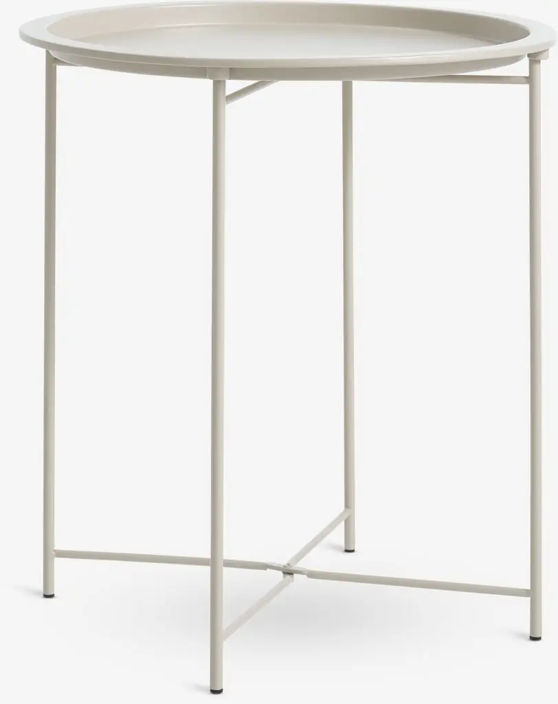 JYSK Măsuță cafea RANDERUP Ø47 crem