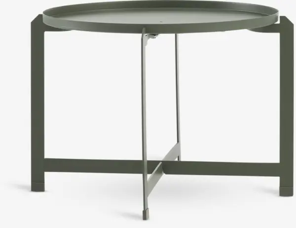 JYSK Măsuță cafea BORRE &Oslash;50x40 cm măslinie