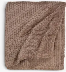 JYSK Pătură fleece ROSENVIAL 130x160 maro