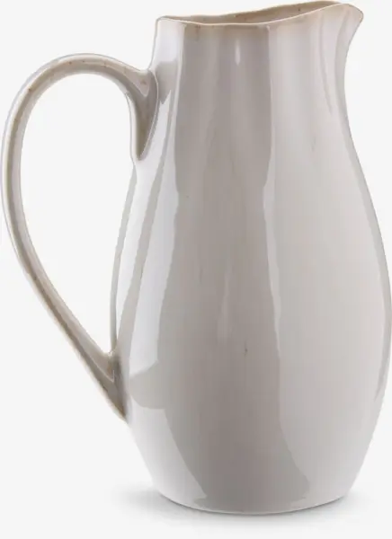 JYSK Carafă CLEMEN 22cm 1,6 L albă