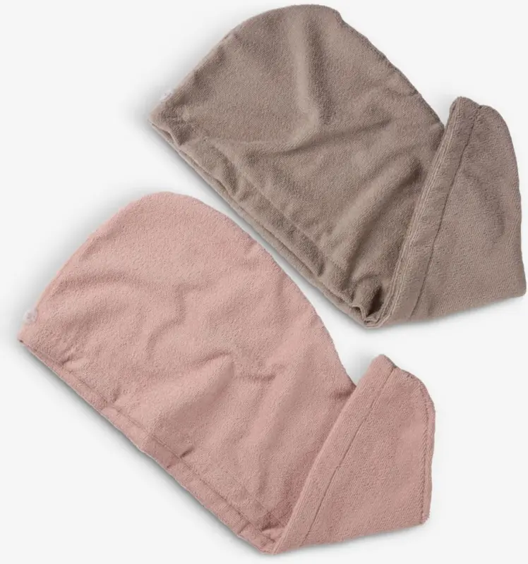 JYSK Turban păr TUNADAL Micro 2buc