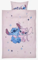 JYSK Lenjerie pat STITCH 140x200 roz