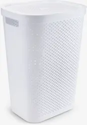 JYSK Coș de rufe INFINITY plastic alb