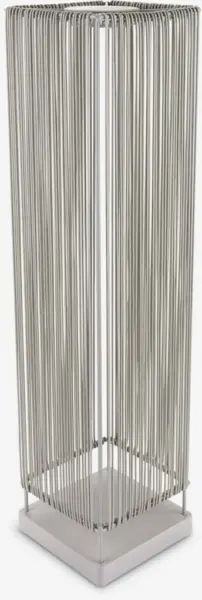 JYSK Lampadar cu baterie BRISE 20x20x80cm gri