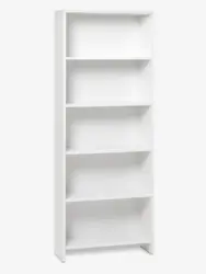 JYSK Bibliotecă GISLINGE 5 rafturi albă