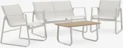 JYSK Set terasă HORNSLET 4 pers. bej