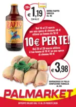 Palmarket 10&euro; per te! - al 25.03.2026