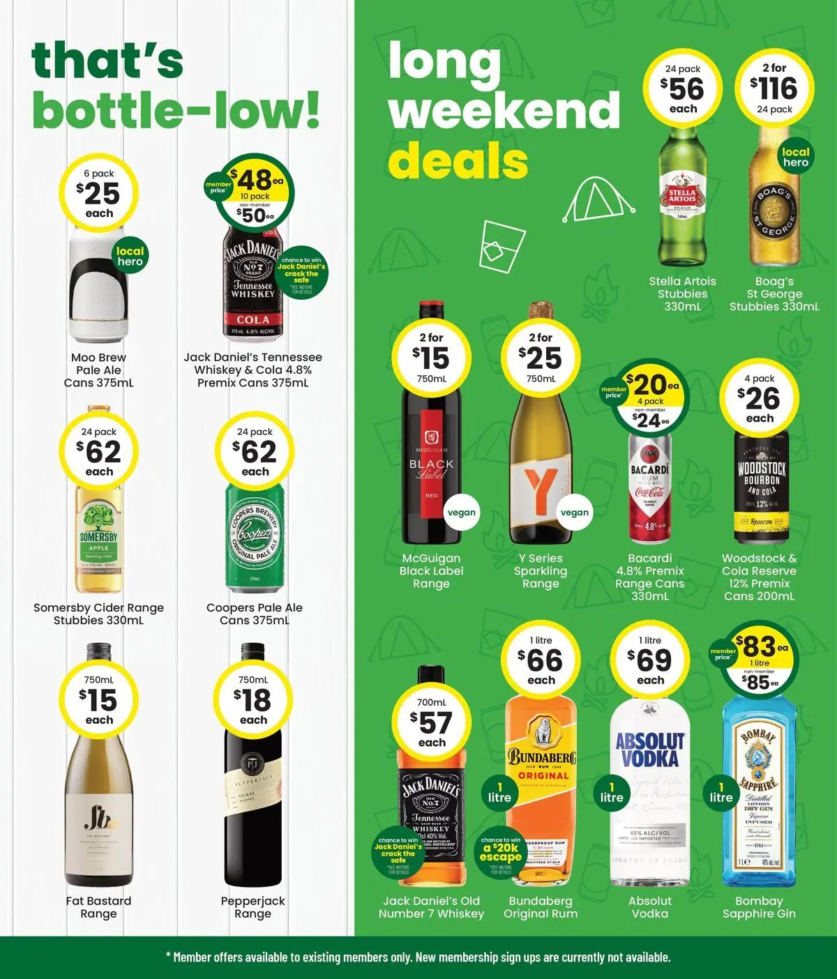 The Bottle-O catalogue  - 16/03/2026 > weekly / monthly specials | Page: 2 | Products: Bourbon, Gin, Vodka, Rum