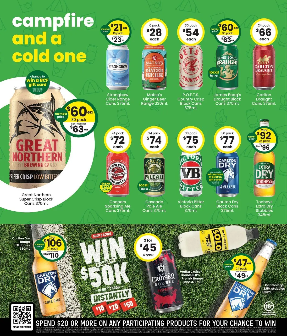 The Bottle-O catalogue  - 16/03/2026 > weekly / monthly specials | Page: 4 | Products: Ginger, Beer, Vodka, Raspberry