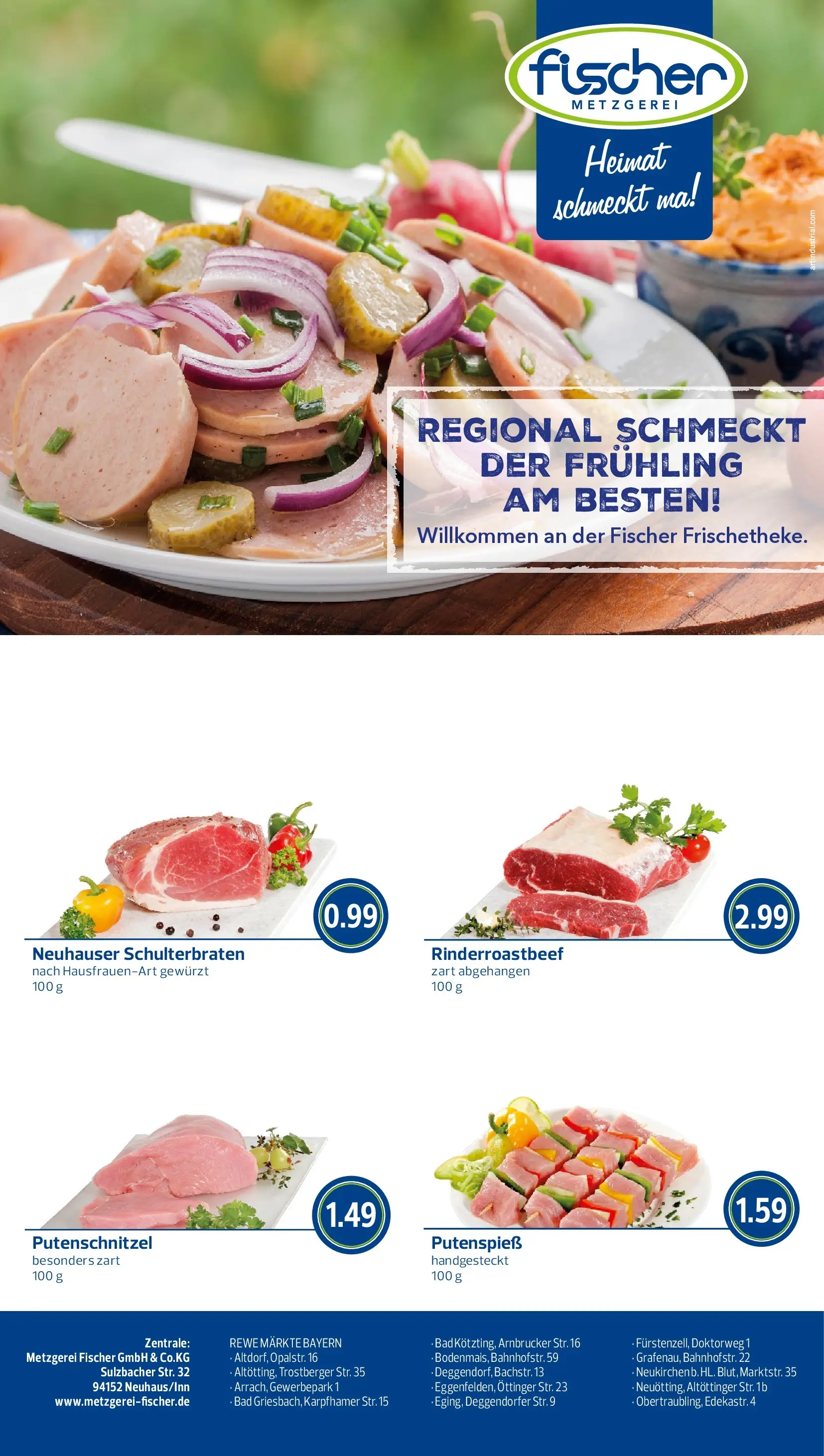 REWE Prospekt ab 15.03.2026 zum Blättern » Angebote | Seite: 10 | Produkte: Bad, Schnitzel, Putenschnitzel