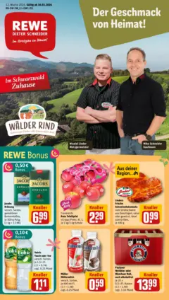 Rewe Prospekt Freiburg / Munzingen	 ab 15.03.2026 gültig