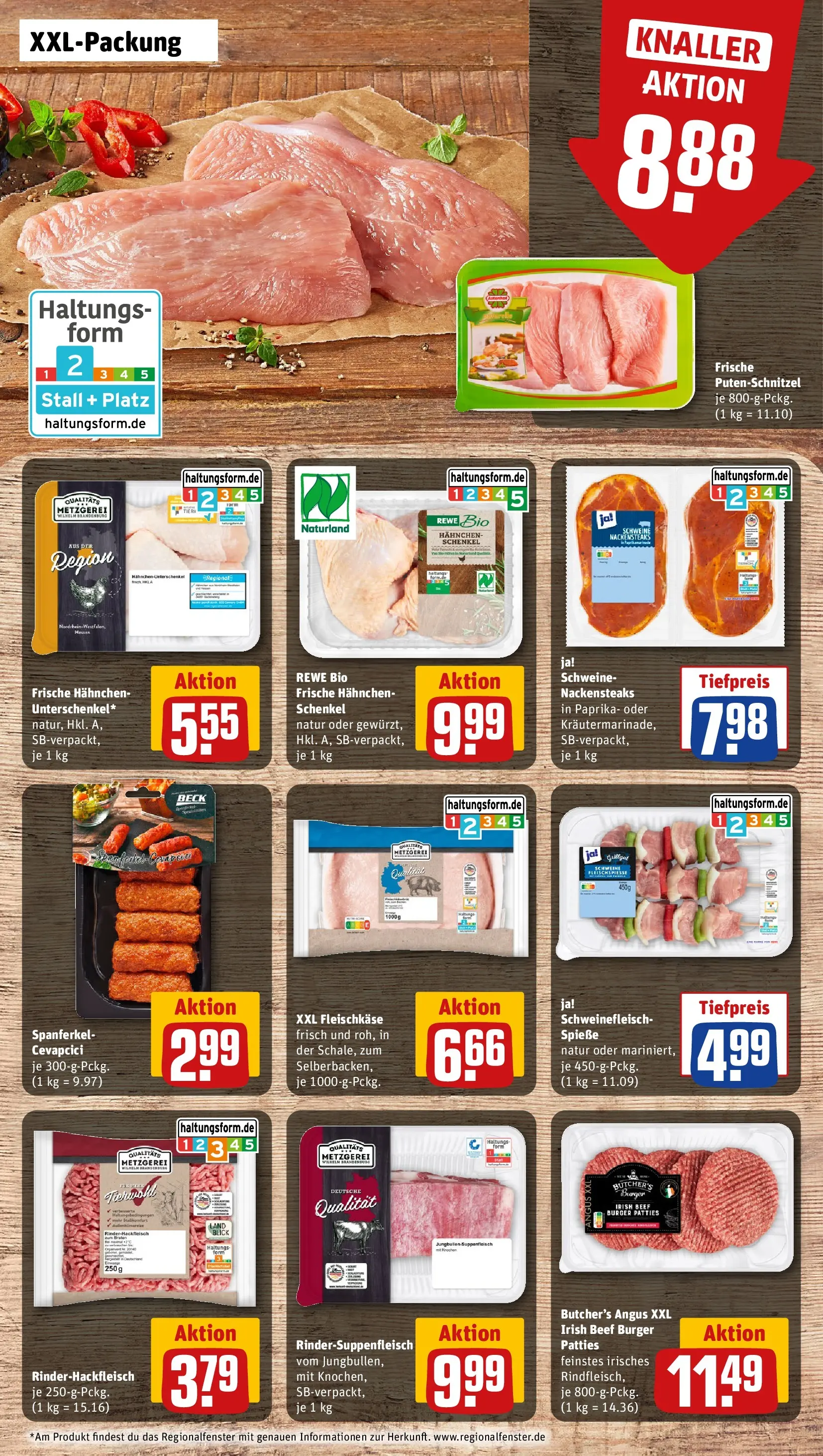 REWE Prospekt ab 15.03.2026 zum Blättern » Angebote | Seite: 12 | Produkte: Hahnchen, Burger, Spieße, Paprika